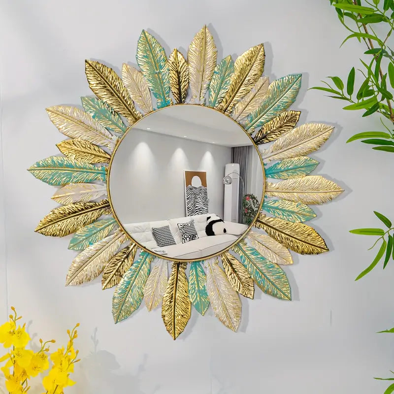 Timeless Elegance Round Wall Mirror