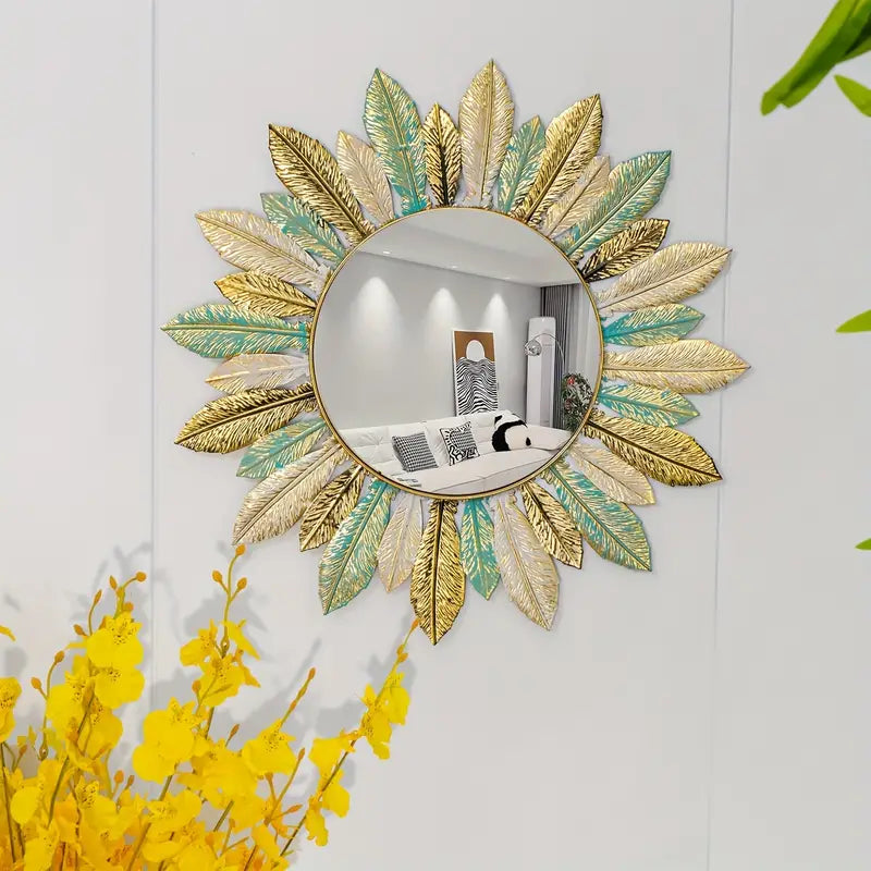 Timeless Elegance Round Wall Mirror
