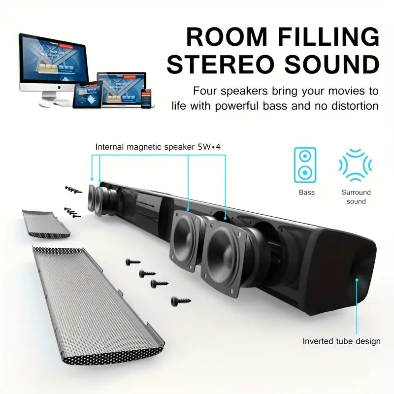 Multifunctional Soundbar Speaker System